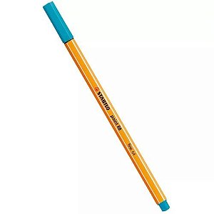 Caneta Fina 0.4 Azul Claro Stabilo Point 88/57