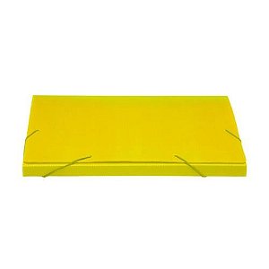 Pasta com Elastico Polionda 20MM Amarela Polibras