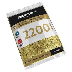 Elastico Super Amarelo N 18 2200 Unds Mercur