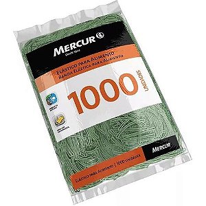 Elastico P/ Alimento Verde C/ 1000 Und Mercur