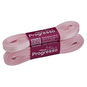 Fita de Cetim CF001 7mmx10m 206 Rosa Claro Progresso