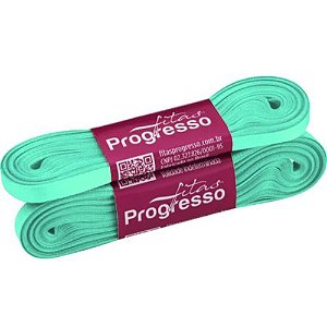 Fita de Cetim CF001 7mmx10m 386 Verde Agua Progresso