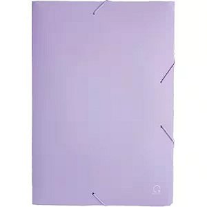 Pasta com Elastico Pvc Fc Oficio Fina Lilas Acp
