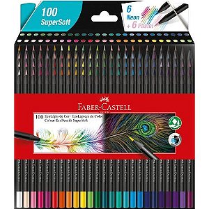 Ecolapis De Cor Supersoft 100 Cores Faber Castell