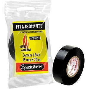 Fita Isolante Antichama Flow Pack 19MMX20M Adelbras