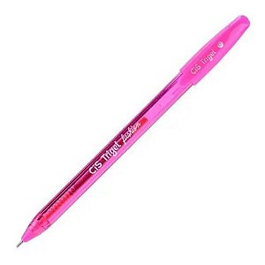 Caneta Gel Trigel Fashion 1.0MM Rosa Cis