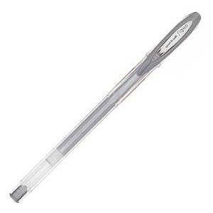 Caneta Uni-Ball Signo Noble Metal 0.8 Prata Um-120NM Uni Mitsubish