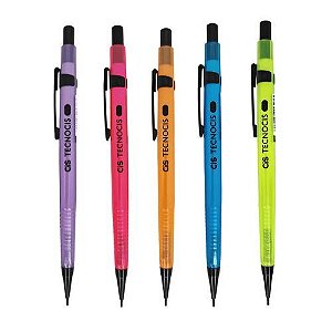 Lapiseira Tecnica 0.7MM Tecnocis Neon Cores Cis