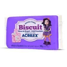 Massa P/ Biscuit 90G Violeta Cod 516 Acrilex