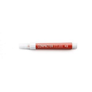 Pincel Atomico Compactor Color Vermelho