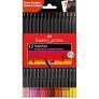 Ecolapis De Cor Supersoft 15 Cores Quentes Faber Castell