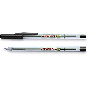 Caneta Esf 0.7 Economic Fina Preta Compactor