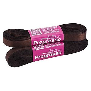 Fita de Cetim Cf003 15mmx10m 340 Marrom Cafe Progresso