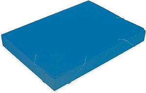 Pasta com Elastico Polionda Premier 20MM Azul Polycart