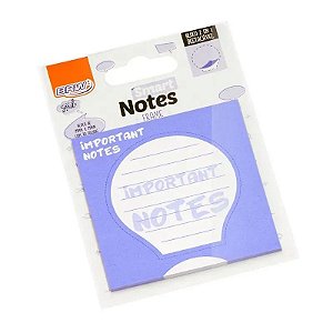Bloco Smart Notes Frame 2em1 75x75MM 30FLS Brw