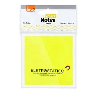 Bloco Smart Notes 76x76MM Eletrostatico Brw
