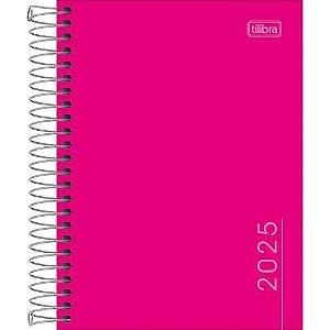 Agenda Espiral Pepper Rosa M4 Tilibra