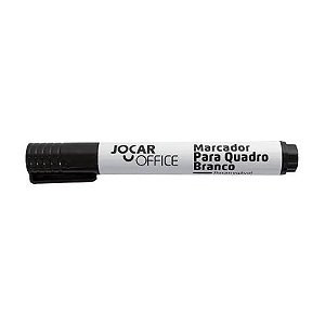 Marcador Para Quadro Branco Recarregavel Preto Jocar Office