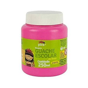 Tinta Guache 250ML Rosa Pink Piratininga