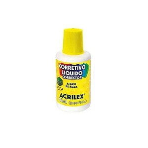 Corretivo Liquido Escolar 18ml Acrilex