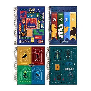 Caderno Esp Univ Caderno 10 Materias Harry Potter 200f Jandaia