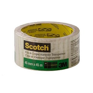 Fita Pvc 45MMX45M Transparente Scotch 5802 3M