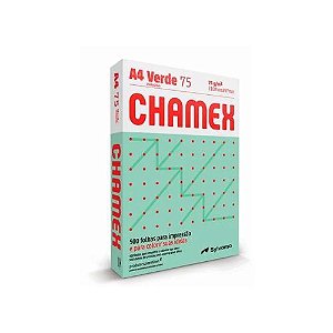 Resma de Papel A4 75GR 500 Folhas Verde Chamex