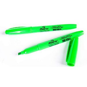Marca Texto Best Fluorescente Verde Master
