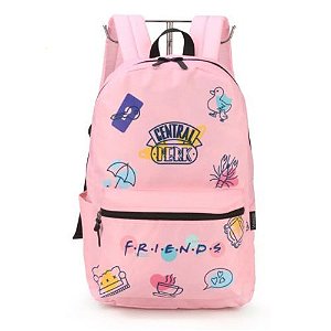 Mochila de Costas Friends Rosa Luxcel