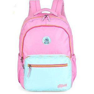 Mochila de Costas Laptop Rosa Stitch Luxcel
