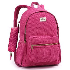 Mochila de Costas 18" + Estojo Funpacks Canelada Seanite