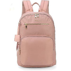 Mochila de Costas Laptop Feminina Up4you Rose Luxcel