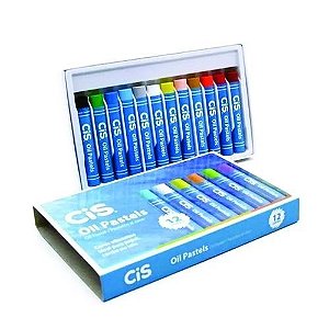 Giz Oil Pastels 12 Cores Cis