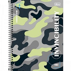 Caderno Univ Cd Connect 16 Materias Hide 256 Folhas Tilibra