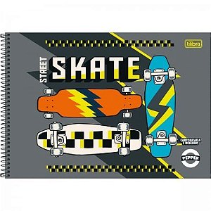 Caderno de Desenho Esp Cd S/S Pepper 80 Folhas Tilibra