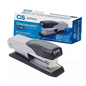 Grampeador Metallic C-10P Preto 25 Fls Cis