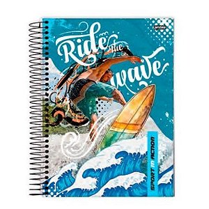 Caderno Esp Univ Cd 20 Materias 320 Folhas Sport Jandaia