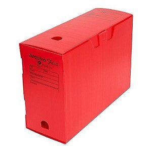 Arquivo Morto Facil Polionda Vermelho Polibras