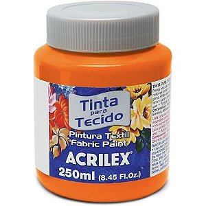 Tinta para Tecido 250Ml Cod 517 Laranja Acrilex