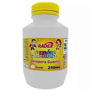 Tinta Guache 250Ml Branca 2568 Radex