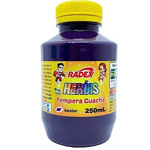 Tinta Guache 250Ml Roxa 8356 Radex