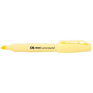 Marca Texto Mini Lumini Pastel Amarelo Cis