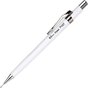 Pentel Lapiseira P207 Branca 0.7mm