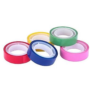 Fita Durex 12 Mm X 10 Mt Cores Adelbras