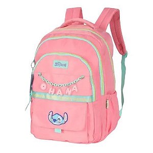Mochila de Costas Laptop Mj50081sc-sm Stitch Salmao Luxcel