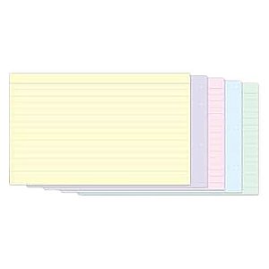 Ficha Pautada Colors N 03 5x8 c/ 50 Fls Tilibra