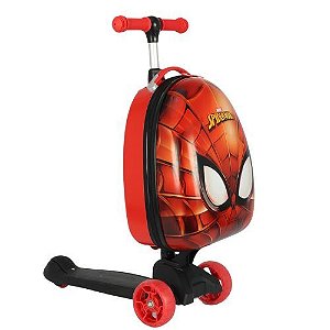 Mala Infantil Patinete Mf10523ag-vm Avengers Vermelha Luxcel