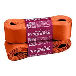 Fita de Cetim Cf005 22mmx10m 2000 Caramelo Fitas Progresso