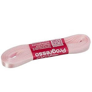 Fita de Cetim Cf003 15x10m 310 Rosa Bebe Fitas Progresso