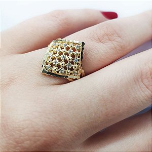 Anel Banhado de Ouro 18K Cod110